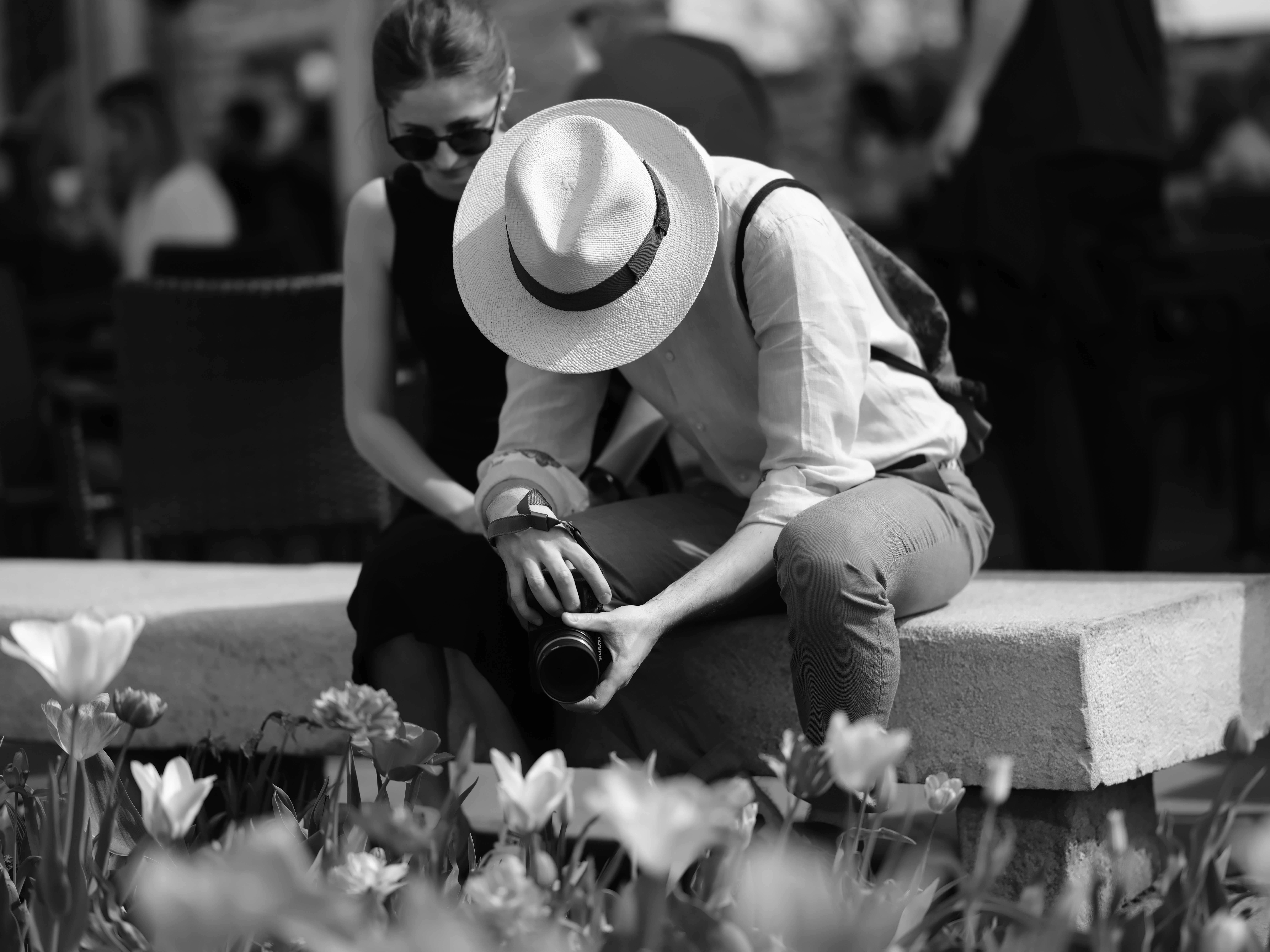 Photographed the photographer