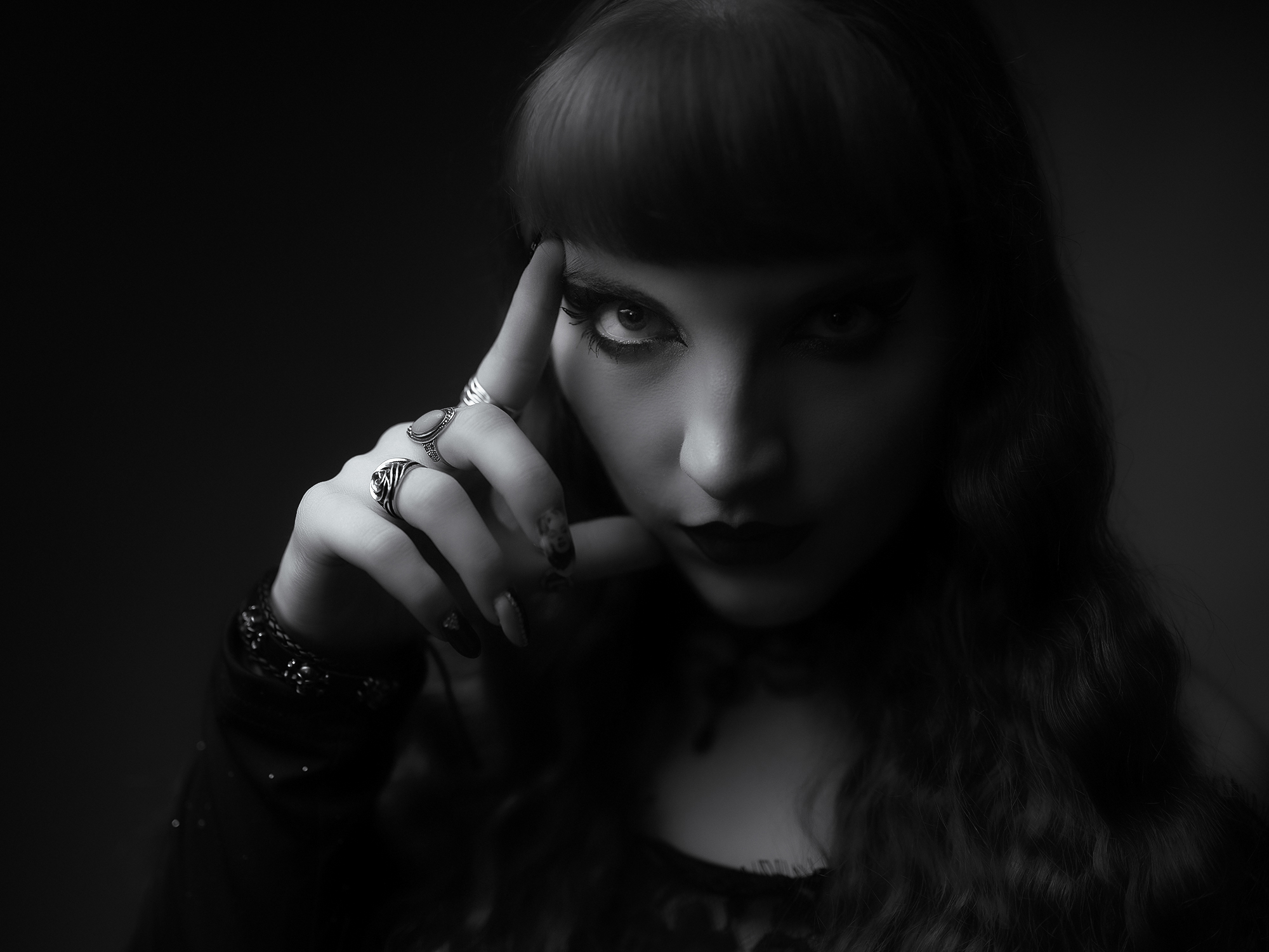 Some gothic girl