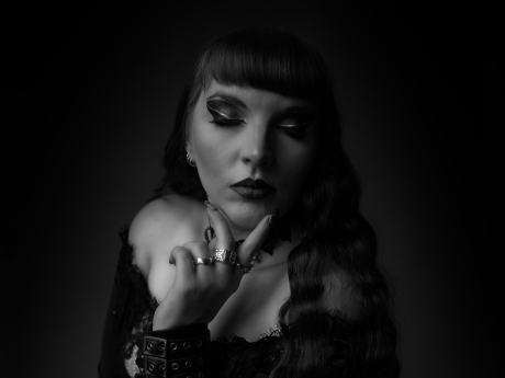 Some goth girl