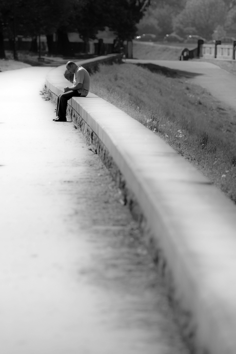 a lonely man